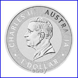 Lot of 10 2024 $1 Australia Silver Kangaroo 1 oz. 9999 Fine BU Lot of 10 2024 $1 Australia Silver Kangaroo 1 oz. 9999 Fine BU