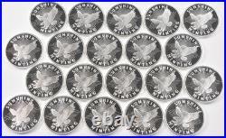 Lot of (20) Sunshine Mint 1/2 oz. 999 Fine Silver BU Half Troy Rounds