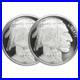 Lot_of_2_1_Troy_oz_Buffalo_999_Fine_Silver_Round_01_pl