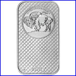 Lot of 3 1 Troy oz Buffalo. 999 Fine Silver Bar Sealed