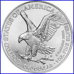 Lot of 3 2026 1 oz. 999 Fine Silver American Eagle $1 Coin BU