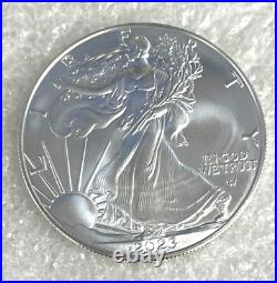 Lot of 4 Silver 2023 American Eagle 1 oz. Fine. 999 US oz Coins