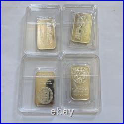Lot of 4 x 1 oz. 999 Fine Silver Bars APMEX Buffalo 4 Troy Ounces