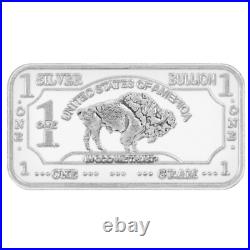 Lot of 500x 1g. 999 Fine Silver Assorted Bars and Rounds You Choose