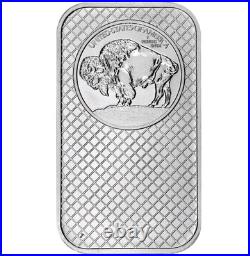 Lot of 5 1 Troy oz Buffalo. 999 Fine Silver Bar Sealed Lot of 5 1 Troy oz Buffalo. 999 Fine Silver Bar Sealed