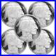 Lot_of_5_1_Troy_oz_Buffalo_999_Fine_Silver_Round_01_pia