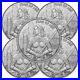 Lot_of_5_1_Troy_oz_Joan_of_Arc_Design_999_Fine_Silver_Round_01_cep