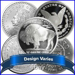Lot of 5 1 Troy oz Silver Round. 999 Fine Secondary Market