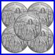 Lot_of_5_1_Troy_oz_William_Wallace_Design_999_Fine_Silver_Round_01_dl