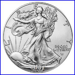 Lot of 5 2023 American 1 oz. 999 Fine Silver Eagle $1 Coin BU-IN STOCK