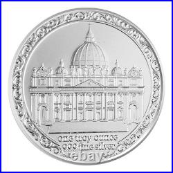 Lot of 5 2025 1 Troy oz Pope Leo XIV Commemorative. 999 Fine Silver Round Lot of 5 2025 1 Troy oz Pope Leo XIV Commemorative. 999 Fine Silver Round