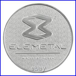 Lot of 5 Elemetal 1 oz. 999 Fine Silver Rounds Lot of 5 Elemetal 1 oz. 999 Fine Silver Rounds