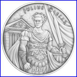 Lot of 5 Legendary Warriors Series Set 1 Troy oz. 999 Fine Silver Rounds