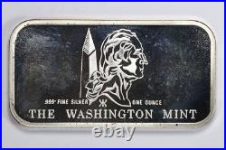 Lot of 6 The Washington Mint 1oz. 999 Fine Silver Bar