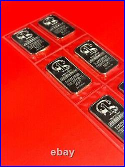 Lot of 6 X 1Oz. 999 Fine Silver Bar Northwest Territorial Mint Dayton, NV