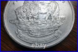 Lot of Two 1988 South Dakota 1oz 0.999 Fine Silver Bullion Coins (Lot#1)