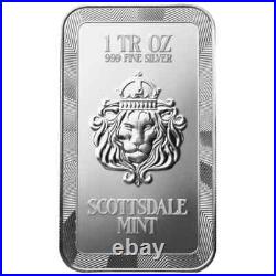 Lucky Dragon 2026 1 oz Silver Tiandiàn Lightning Bullion Colorized Bar