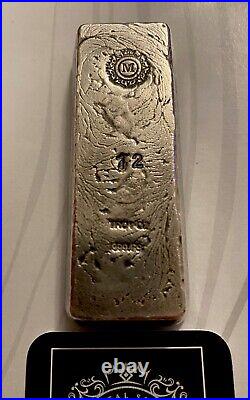 Mint Metal Solutions 12 Oz 999 Fine Silver Bar