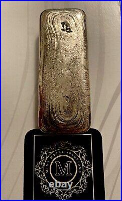 Mint Metal Solutions 12 Oz 999 Fine Silver Bar