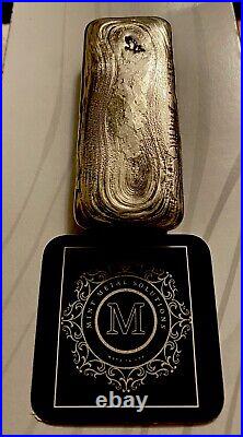 Mint Metal Solutions 12 Oz 999 Fine Silver Bar