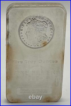 Morgan Stacker Brick Alert? Five Troy Ounces. 999+ Fine Silver