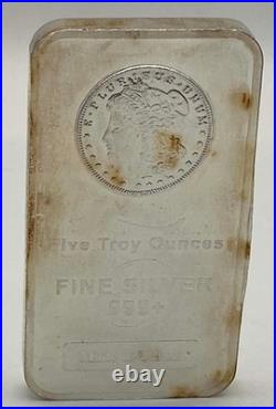 Morgan Stacker Brick Alert? Five Troy Ounces. 999+ Fine Silver