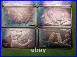 Mt. Everest, Wildlife Tree, 6 Troy ozs. 999 Fine Silver