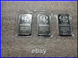 Northwest Territorial Mint- 1 Troy Oz. 999 Fine Silver Bar- In Plastic- Lot 3