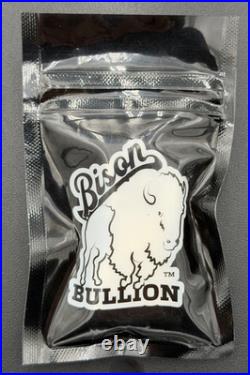 Nude Woman's Bust 5ozt. 999 Fine Silver Bar by Bison Bullion, Sealed in OGP