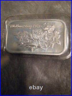 One Ounce. 999 Fine Silver Bar Mothers Day