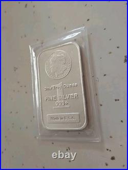 One Troy Oz Fine Silver. 999