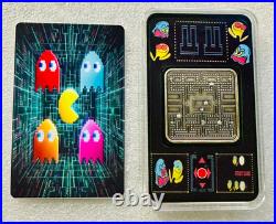 PACMAN NIGHTMARE METALS 1 oz Fine Silver. 999 PACMAN Art Bar 19/250