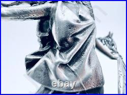 PRESALE 3 oz Hand Poured Silver Bar 999 Fine Britannia Cast Art Bullion Statue