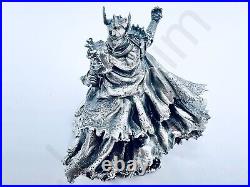 PRESALE 3 oz Hand Poured Silver Bar. 999 Fine Sauron (LOTR) Bullion 3D Statue