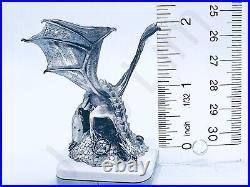 PRESALE 3 oz Hand Poured Silver Bar. 999+ Fine Treasure Dragon Bullion Statue