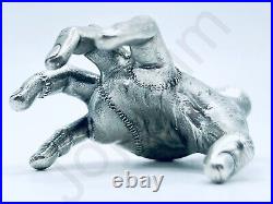 PRESALE 8 oz Hand Poured Silver Bar. 999+ Fine Thing Cast Bullion Art Statue