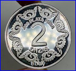 Pancho Villa 2 Troy Oz. 999 Fine Silver Bullion Round Dos Onzas 97492