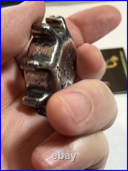 Pirate Booty Bullion Poured / Cast 3.8 Oz. 999 Fine Silver Ships Wheel