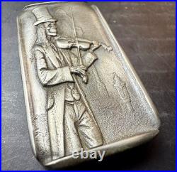 Potluck Bullion Hand Poured 2.4 OZT 999 Fine Silver Fiddler Bar