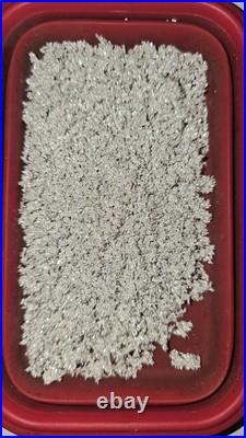 Pure Elemental Silver Crystal Bullion. 9999 Fine 5 Troy Ounces Pure Elemental Silver Crystal Bullion. 9999 Fine 5 Troy Ounces