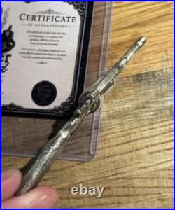 RARE M1895 Revolver 1.66 Ozt. 999 Fine Silver 3D Gun Weapon Statue WWII With COA