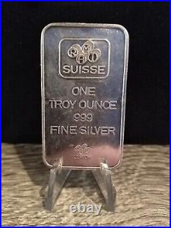 RARE PAMP RAMI SUISSE ZURICH 1 oz 999 FINE Silver bar