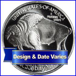 Roll of 20 1 Troy oz Buffalo. 999 Fine Silver Round Random Design Roll of 20 1 Troy oz Buffalo. 999 Fine Silver Round Random Design