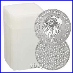 Roll of 20 1 Troy oz Mighty Eagle. 999 Fine Silver Round
