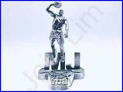 SALE 3.1 oz Hand Poured Silver Bar 999 Fine Michael Jordan 3D Cast Bullion Art