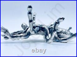 SALE 3.1 oz Hand Poured Silver Bar 999 Fine Statue Tarantula Spider 3D Bullion