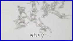 SALE 999 Fine Silver Army Man Silver Toy Soldier Lot of 12