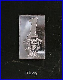 SILVER 100 BARS 1/15GRAM. 999 FINE PURE SILVER BAR 100 PACK BULLION 15e SILVER 100 BARS 1/15GRAM. 999 FINE PURE SILVER BAR 100 PACK BULLION 15e