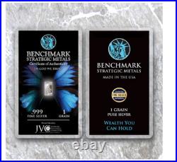 SILVER 100 BARS 1/15GRAM. 999 FINE PURE SILVER BAR 100 PACK BULLION 15e SILVER 100 BARS 1/15GRAM. 999 FINE PURE SILVER BAR 100 PACK BULLION 15e
