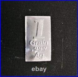SILVER 100 BARS 1/15GRAM. 999 FINE PURE SILVER BAR 100 PACK BULLION 15e SILVER 100 BARS 1/15GRAM. 999 FINE PURE SILVER BAR 100 PACK BULLION 15e